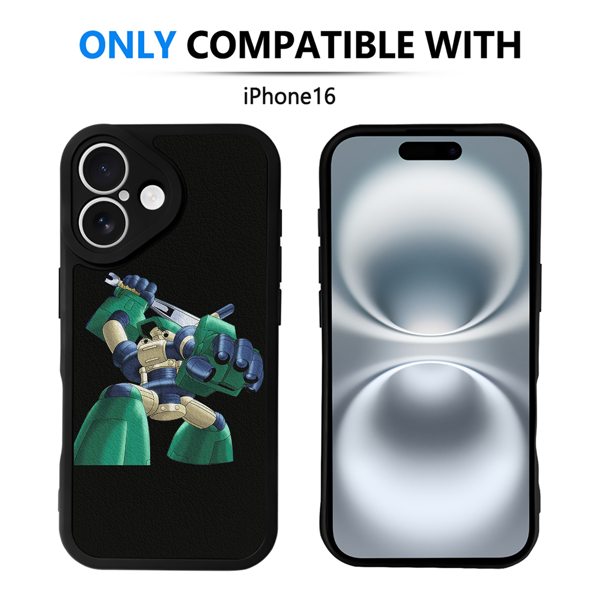 遊☆戯☆王 Yu-Gi-Oh! 【iPhone 16シリーズ対応】シリコンスマホケース（レザー調） 材質：シリコン